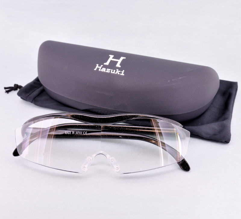 Hazuki Loupe Cool 1.6 Times Clear Lens Black Gray 