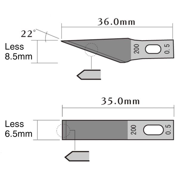 THIN DIAMOND FILE (2 PCS SET)