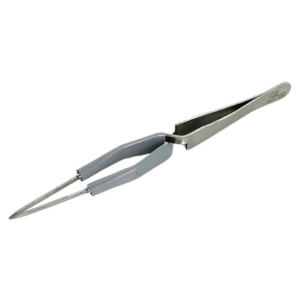 SOLDERING TWEEZERS: SELF-LOCKING
