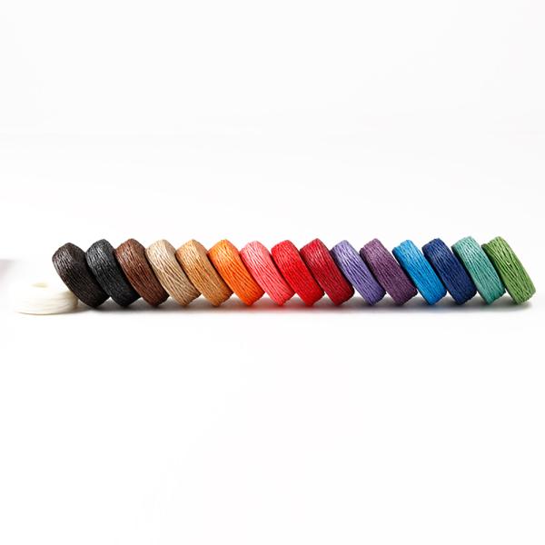 WAXED POLYESTER THREAD 25M-THIN