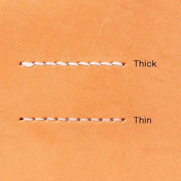WAXED POLYESTER THREAD 25M-THIN