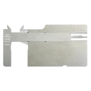 CARD SIZE CALIPER