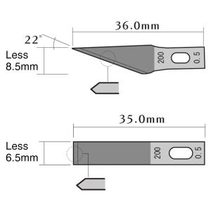 THIN DIAMOND FILE (2 PCS SET)