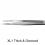 REGINE JEWELRY TWEEZERS with Groove