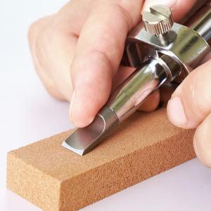SWIVEL KNIFE BLADE SHAPENER GUIDE